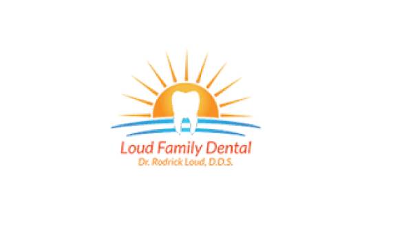 loud family dental logo